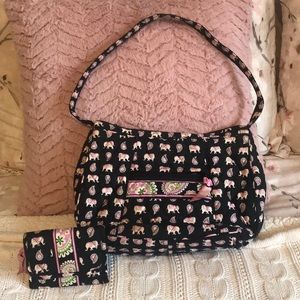 Vera Bradley purse and wallet